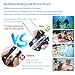 AiRunTech Waterproof Fanny Pack,Waterproof Phone Pouch for iPhone 16 15 14 13 12 11 Pro Max,IPX8 Dry Bag for Snorkeling Beach Cruise Kayaking Pool Swimming(Two Phone Cases+Two Waist Bags Set)