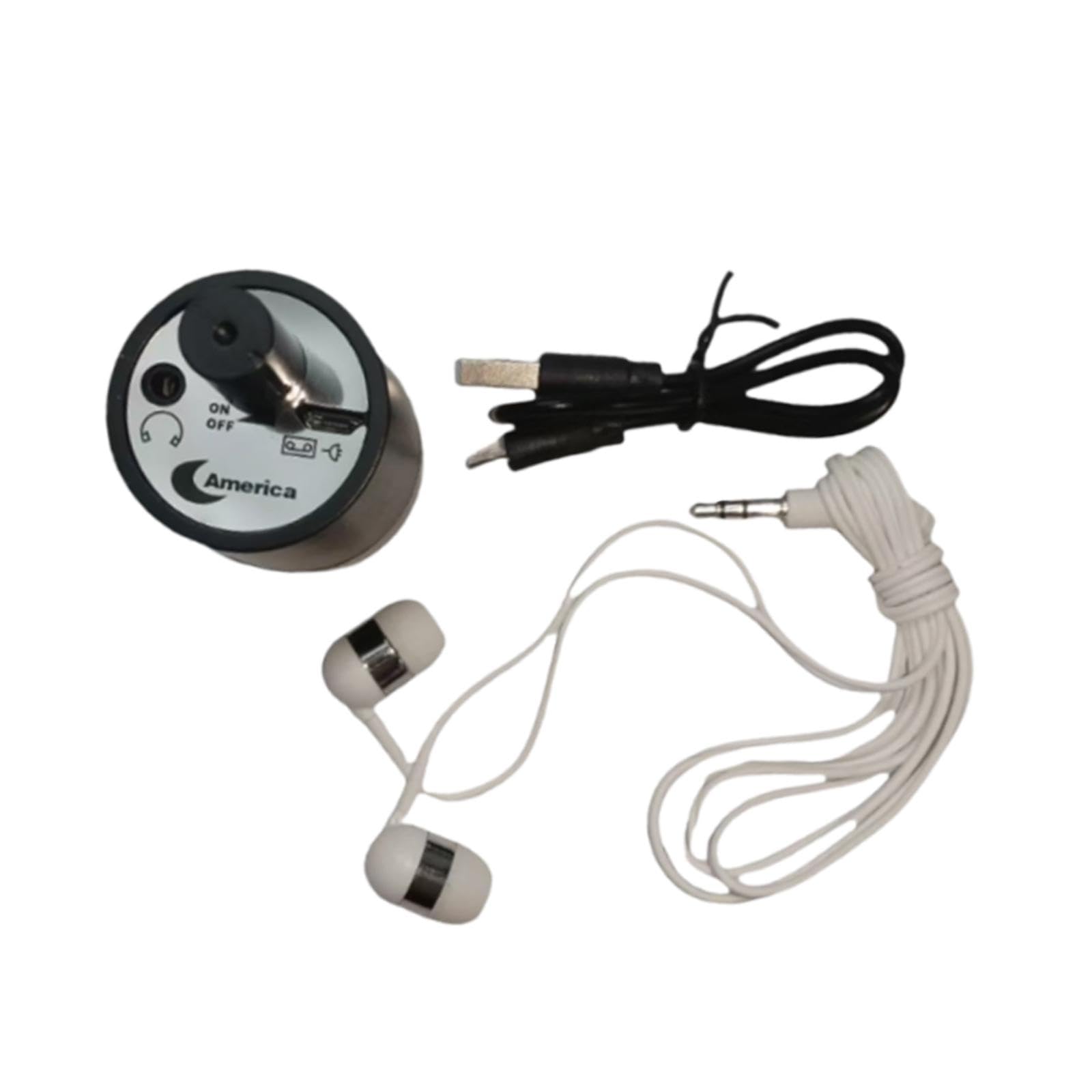 Underground Leaking Tester for Household Reducing Waste Pipeline Leak Detect White Earphone-image-16