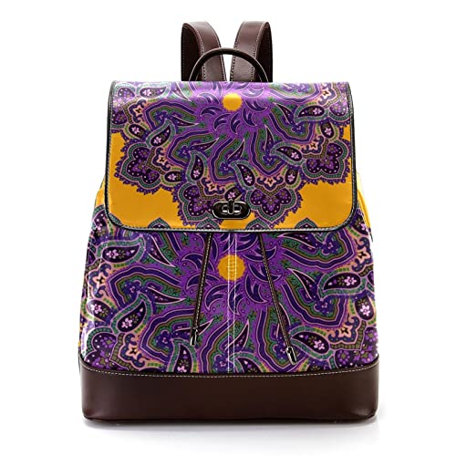 Sac à dos graffiti multicolore résistant et moderne pour étudiante active