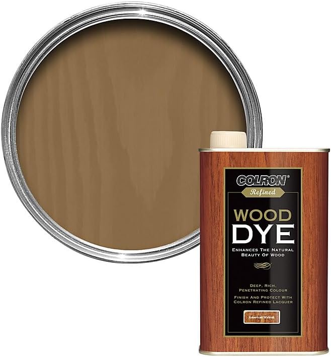 Colron Refined Wood Dye 250ml Walnut