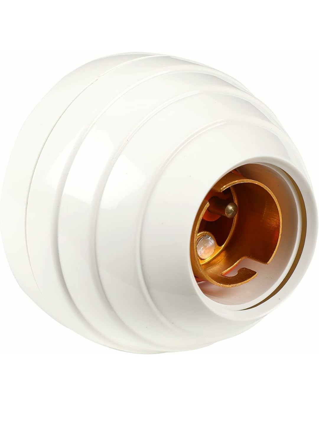 Bulb Holder Batten White | 6Amp, 240V | Batten Holder|Polycarbonate Batten Holder| Batten holder for Home|Standard Size Batten Holder|Soft Holder for bulb|Fancy Soft Holder (PACK OF 4)-image-15