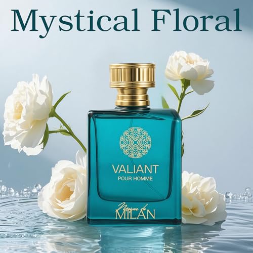 Image of AFLUXE VALIANT, Men's Fragrance, Long Lasting EDP, Classic Elegant Scent for Formal and Evening Wear, Premium Perfume for Daily Use, 3.4 Fl Oz