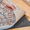 Waterproof Rug Pad, 2×10 ft Under Area Rug Carpet Pad, Non Slip Rug Pads for All Floors and Hardwood Floors Finishes, Keep Carpets in Place Soft and Prevent Rug from Wrinkling or Buckling