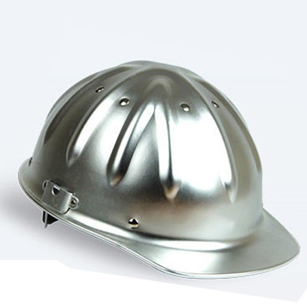 Twardy kapelusz kask roboczy ze stopu aluminium o wysokiej wytrzymałości kask budowlany trwała ochrona kask ochronny dla pracownika