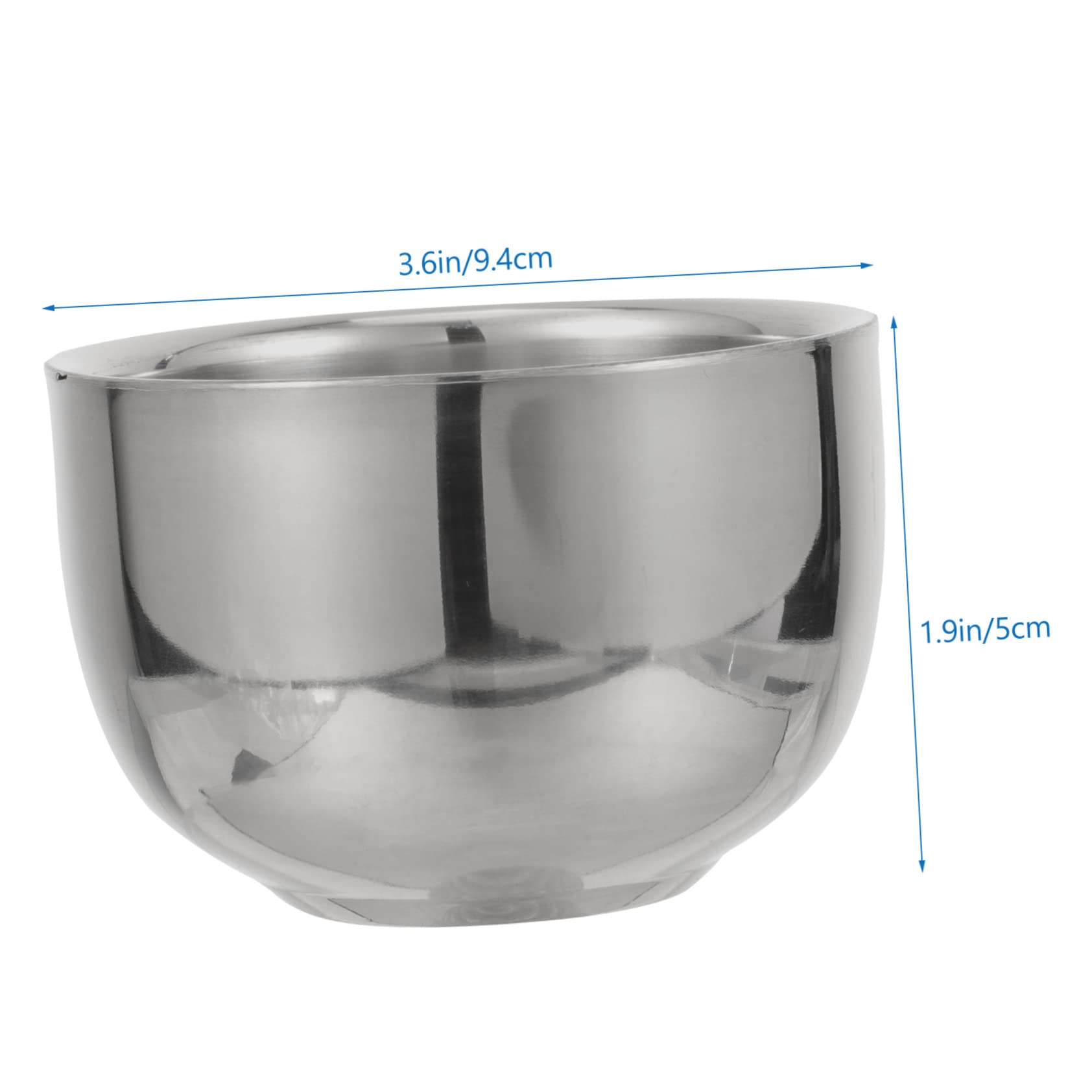 Healeved Razor Shaving Bowl Barber Tool Men's Shaving Bowl Rich Foam Lather Random Style