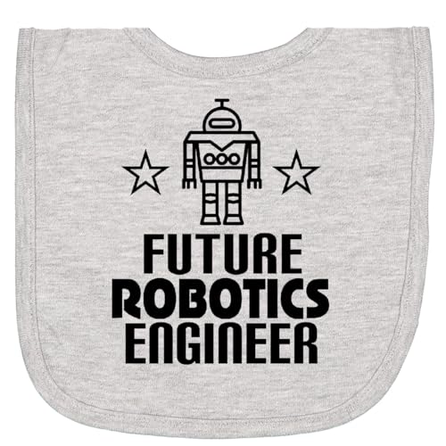 inktastic Future Robotics Engineer Robot Newborn Bib
