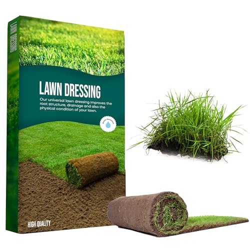 25 Litres Lawn & Turf Dressing Helps Maintain Moisture Soil Bags Creating Lovely Lush & Thriving Garden Lawn (1 Bag (25 Litres))