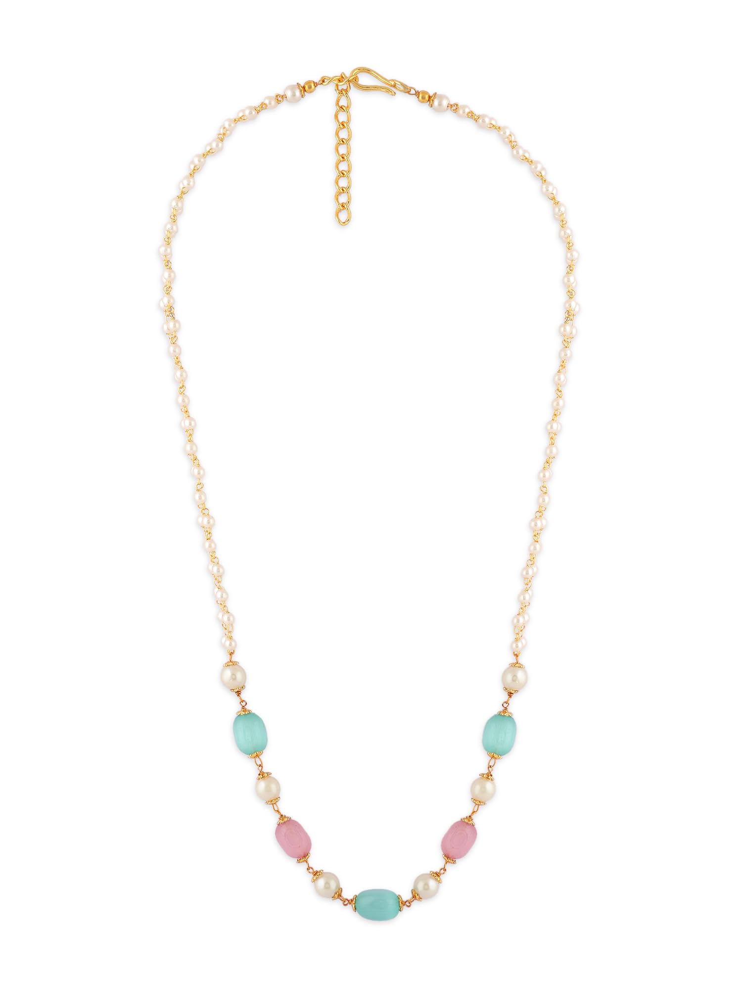 See full amazon price history chart for ZAVERI PEARLS Mint Green & Pink Beads Embellished Multistrand Fusion Wear Necklace For Women-ZPFK17558 ZAVERI PEARLS Mint Green & Pink Beads Embellished Multistrand Fusion Wear Necklace For Women-ZPFK17558 (B0CWNY13BF) Amazon Price History, Amazon Price Tracker