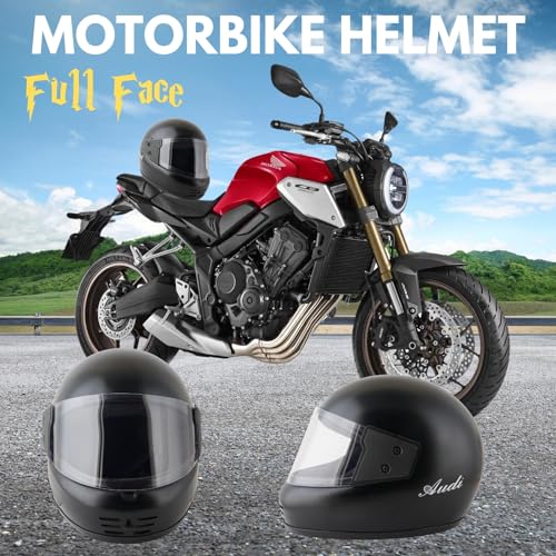 Image of Sage Square Audi Full Face Clear Visor Helmet | ISI Certified | High Standard Safety | Extra Comfort & Stylish