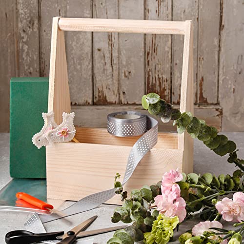 Miracliy 6 Pcs Floral Foam Wet And Dry Floral Foam Blocks Large Floral Bricks Flower Mud Foam Kit Arrangement For Florist Floral Arrangement Green Styrofoam - 9"L X 3.1"W X 4.3" H #TOP6