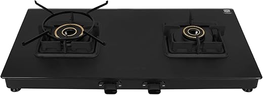 Faber 2 Burner 70Cm Cooktop |Auto Ignition| |Metal Knobs| MS Diamond coated Pan Support | Matt Black Glass Finish |5 Yrs Warranty On Glass &…