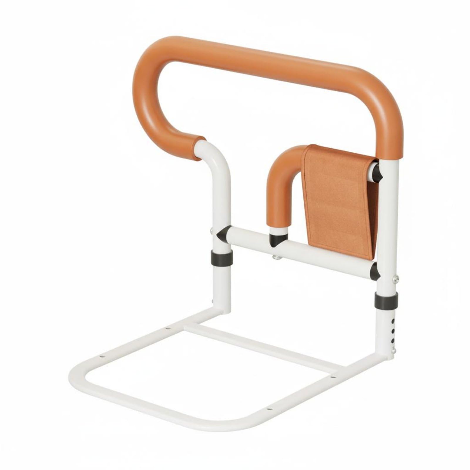 Barra di per Letto con Impugnatura Ergonomica Antiscivolo Struttura Rinforzata Acciaio Verniciato Ausilio Sollevamento per Adulti Donne Anziane Adatta, Org U-shape 3-Marce