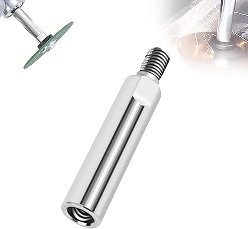 Barra de extensión de amoladora angular mejorada, palanca adaptadora de máquina pulidora de rosca M10, extensión de amoladora angular para amoladora