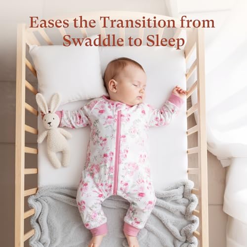 Image of Baby Sleep Suit 1.0TOG Long Sleeve Wearable Blanket with Legs, Soft Sleeping Bag with Feet newborn to 24 Months