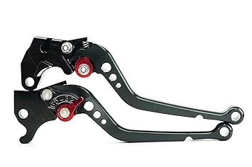 Aow Attractive Offer World Yamaha R15 Version 1 Version 2 (NOT for Version: 3) MOXI Adjustable Brake Clutch Lever, Black