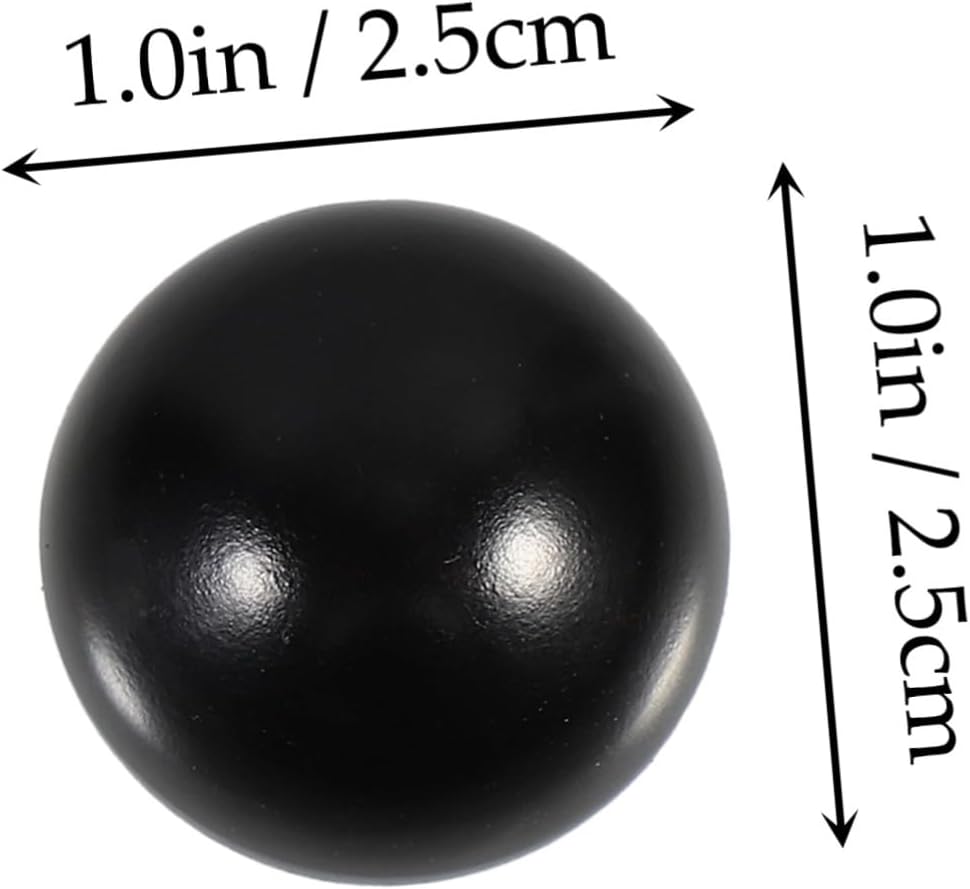 ULTECHNOVO 15pcs Black Balls Knob for Machine Tool Handles and Oil Resistant Material for Various Machine Tool Applications