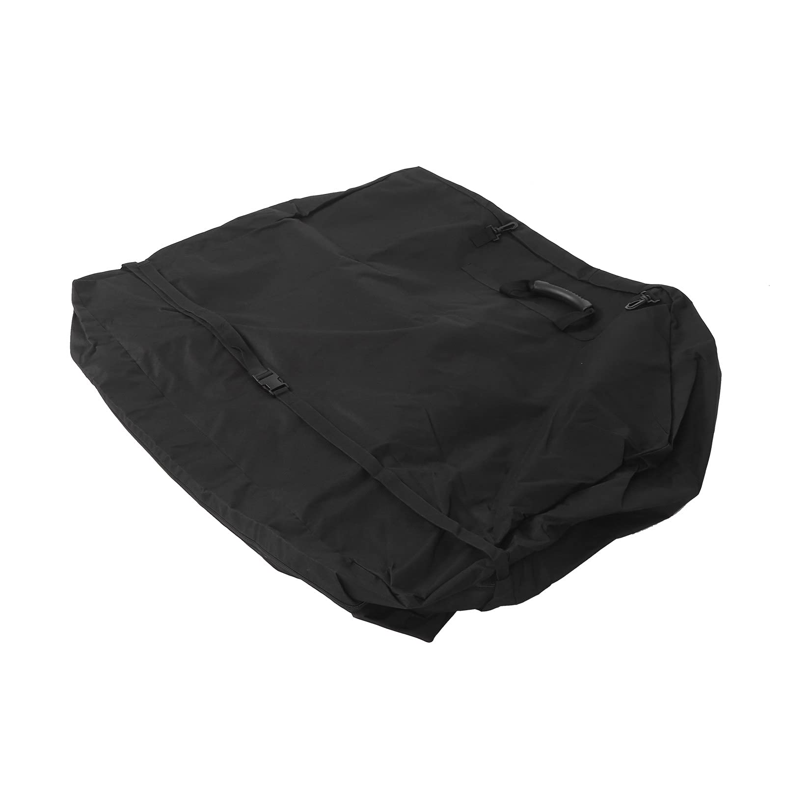 Hard Top Storage Bag for JK JL | Trwała, czarna tkanina winylowa, regulowany pasek, wygodne przechowywanie na ścianie