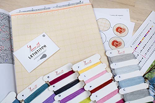 Luca-S Cross Stitch Set, Multicoloured, 34x28cm - Image 4