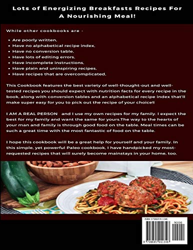 Paleo Diet Cookbook For Beginners In 2020: Easy, Healthy And Delicious Paleolithic Recipes For A Nourishing Meal (Includes Alphabetic Index And Some Low Carb Recipes) (Quick Recipes) #TOP1