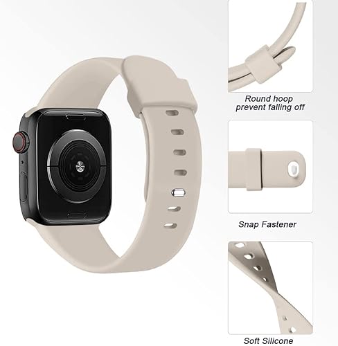 Miniatura 3 de Correa deportiva compatible con Apple Watch Band de 1.772 pulgadas, 1.732 pulgadas, 1.654 pulgadas, 1.614 pulgadas, 1.575 pulgadas, 1.496 pulgadas,