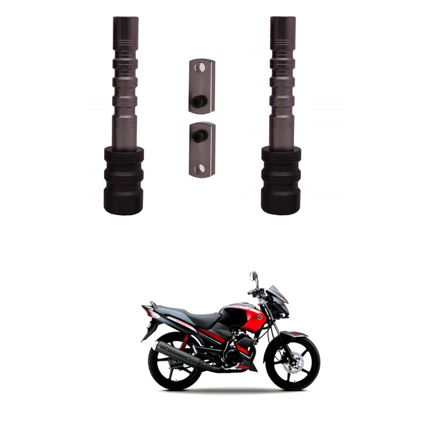 Motorcycle Handlebar Lever Protectors Fit for Motorcycle Lever Guards, UniV-ersal Aluminum Alloy Brake and Clutch Lever Guards Compatible with Y-amaha Gladiator SS-image-36