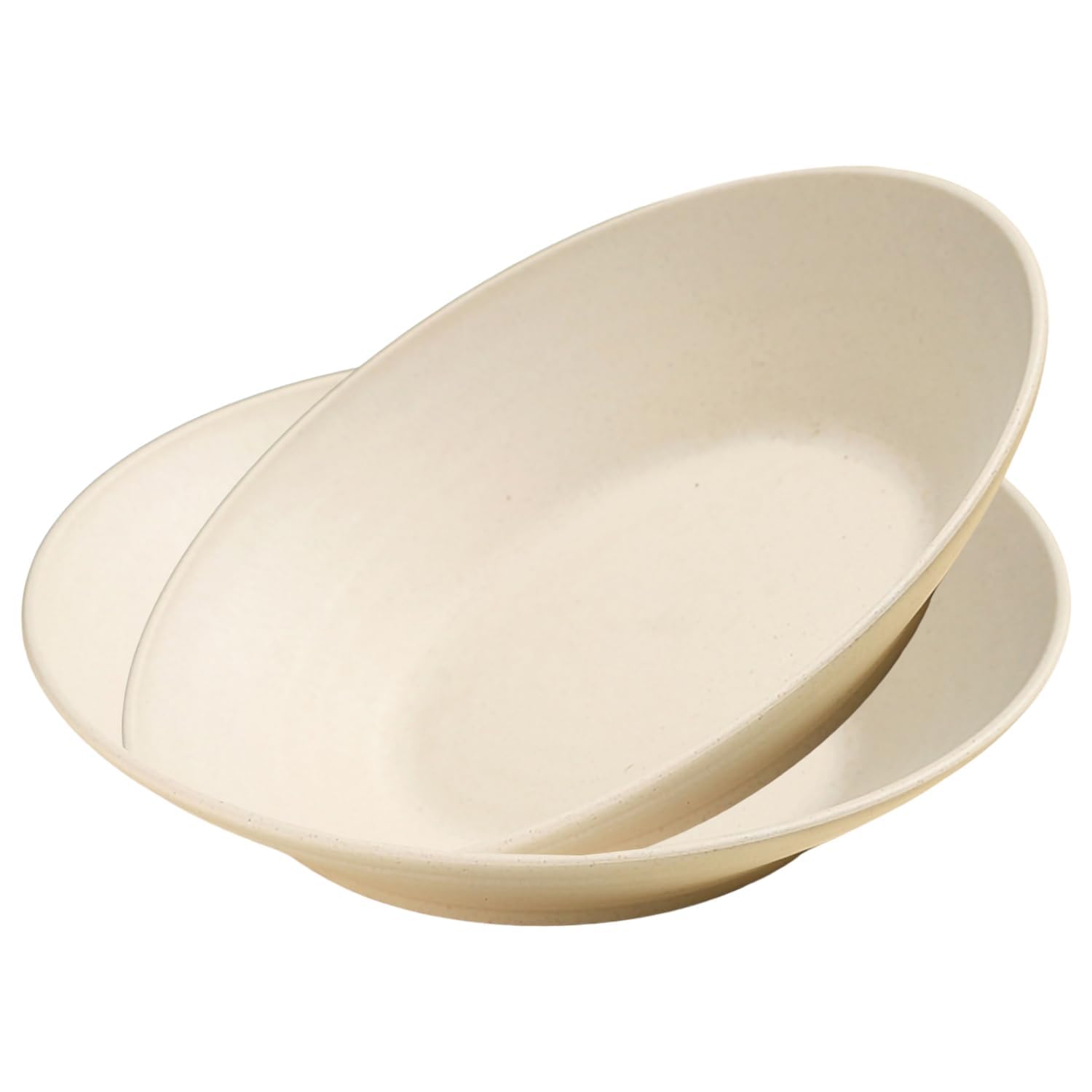 Wheat Straw Soup Bowls - Large Pasta Plates -20 Wheat Straw Soup Bowls - Large Pasta Plates -20