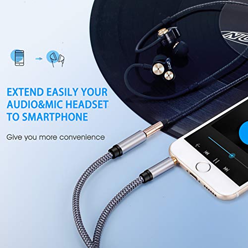 Audio Extension Cable 8M,Audio Auxiliary Stereo Extension Audio Cable 3.5mm Stereo Jack Male to Female - Image 3