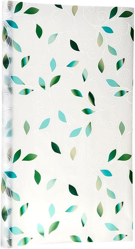 Window Film PVC Embossed in Flower Geometric Ivy Or Square Design - Ivy