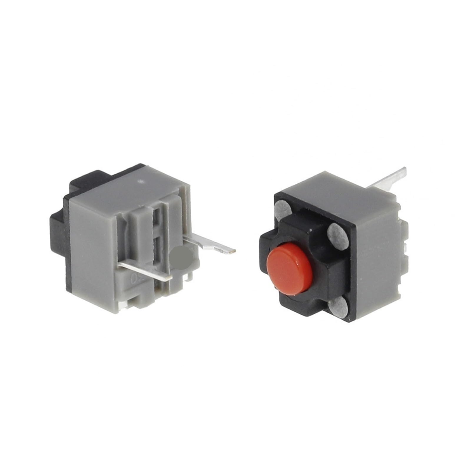 100 botones de silencio de 6 x 6 x 7,3 mm.