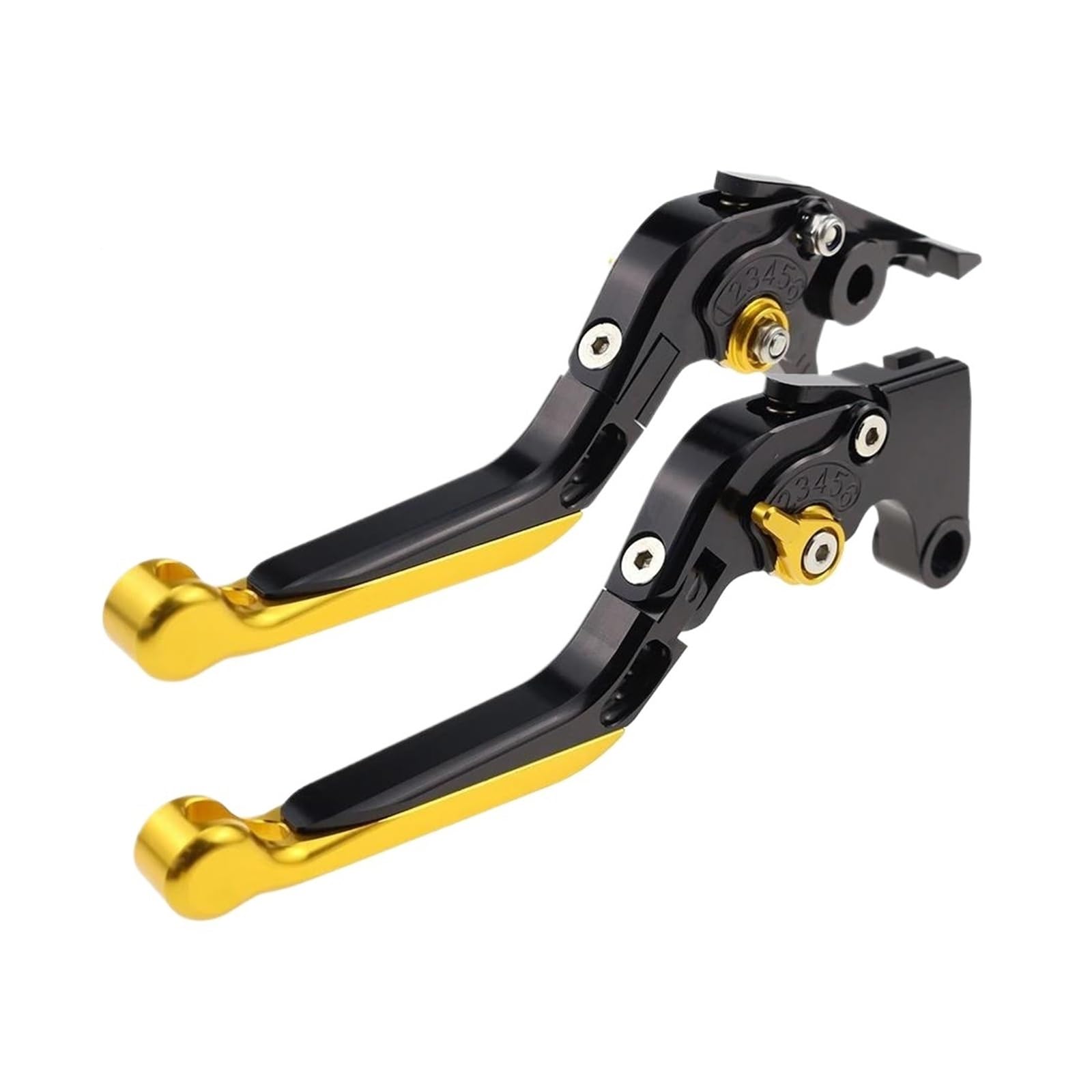 Mamxvkvzeu C Motorbike Brake Lutch Handle Levers Motorcycle Brake Lutch Levers Adjustable Handle For Ninja 500 W230 Z500 2024-2025(C)