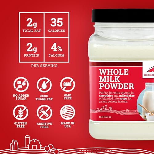 Hoosier Hill Farm HHF28EU Whole Milk Powder, 1Lb thumb #2
