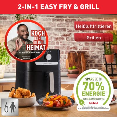 Tefal Easy Fry & Grill EY5018 Unique 4 2 Autonome Friteuse d'air chaud Neuf - vue 6
