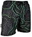 Produktbild GUGGEN Mountain Badehose für Herren Schnelltrocknende Badeshorts Beachshorts Boardshorts Schwimmhose Männer Farbe Gruen XL