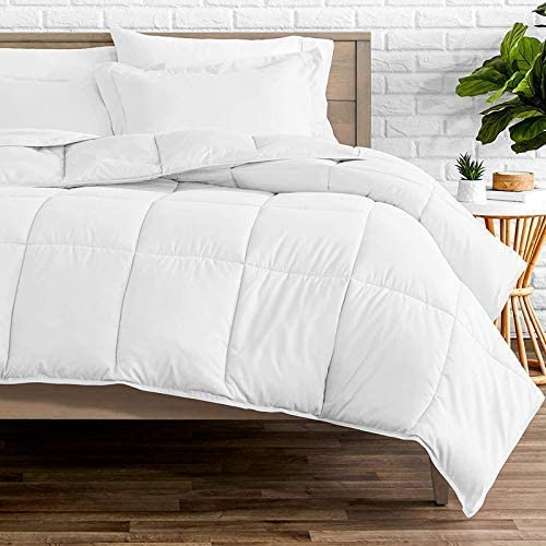 Youboxx Microfibre Reversible Comforter for Winter | AC Room Comforters for Hotel | Double Side Soft Quilt/Blankets for Bedroom & Home | Woolen Warm Rajai Kamble | Size 60X90 Inch, White-image-12