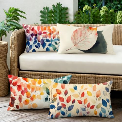 Coussin de jardin étanche lot de 4 pour protéger votre déco d'été