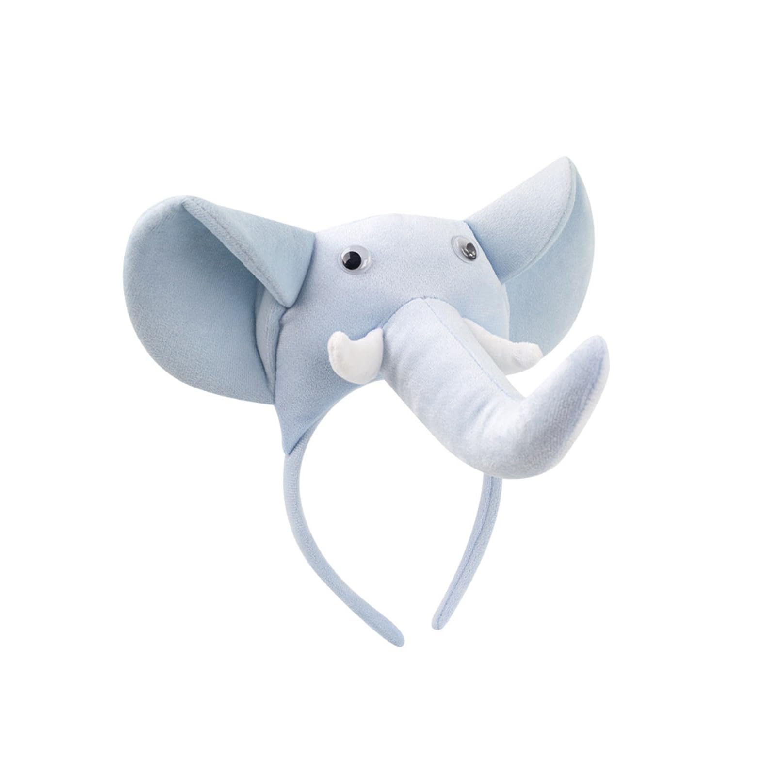 1/3 / 4/5 Elephant Costume Accessories Set Ear Headband, Bowtie, Tail, Tutus Accessories Kits Kids Animal Cosplay
