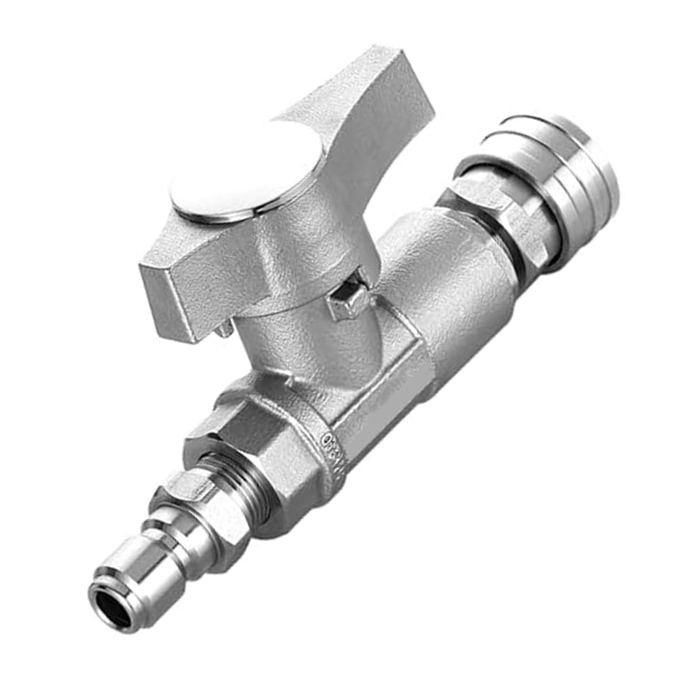 Hochdruck-Kugelhahn, 3/8 Zoll, 5000 PSI, Schnellanschlussarmatur