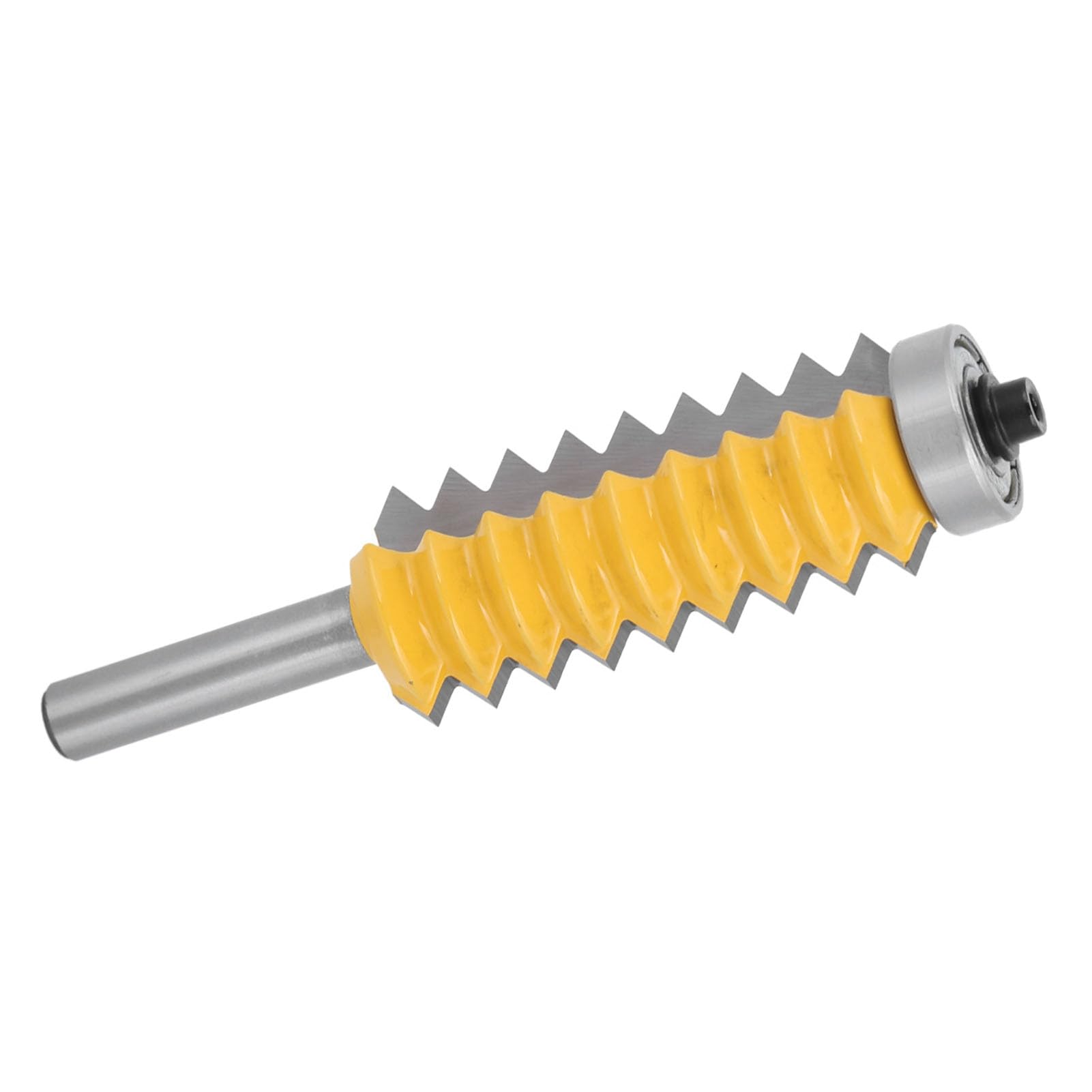 Fresa per la Lavorazione del Legno a 8 Codoli, Punta per Fresa con Rotaia in Metallo Duro, Design Multi-dente, Perfetta per Hobbisti e Professionisti (Coltello per mortasa e tenone