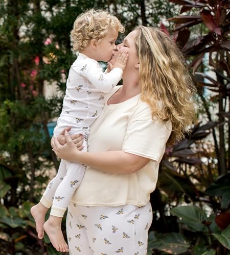 Burt's Bees Baby Baby Girls' Mommy Matching Pajamas, 100% Organic Cotton4