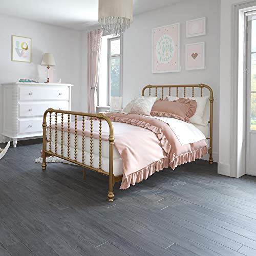 Little Seeds Monarch Hill Wren Metal Full, Gold Bed #TOP3