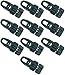 Produktbild 10 x Holdon MIDI Clip in Schwarz - Molton Planen Klammer Klemme Befestigungsöse (10 x MiDI Clip, Schwarz)