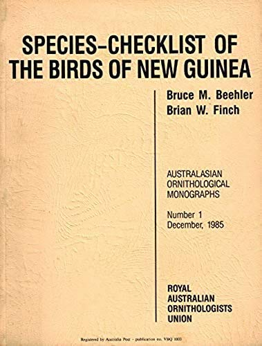 Species-Checklist of the Birds of New Guinea.
