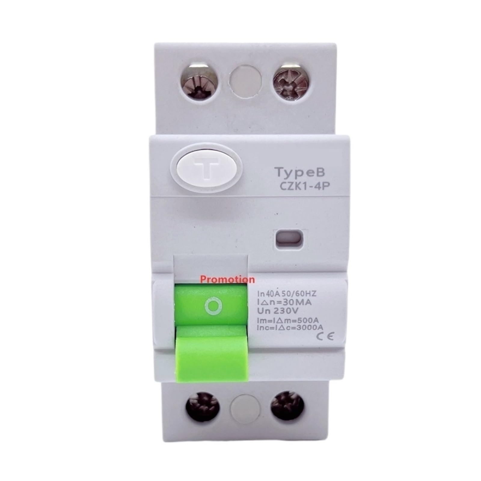 Onduleur photovoltaïque coffret distribution disjoncteur type B 2P 25A 300mA véhicule électrique