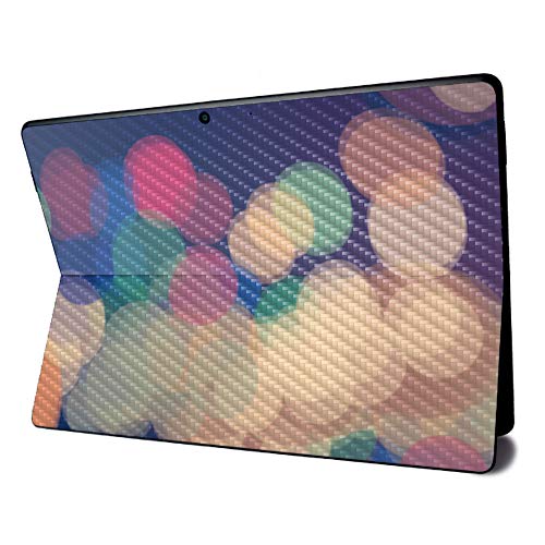 Image of MightySkins Carbon Fiber Skin for Microsoft Surface Pro X - Focus | Textured Carbon Fiber Finish | Easy to Apply, Remove, and Change Styles | Made in The USA
