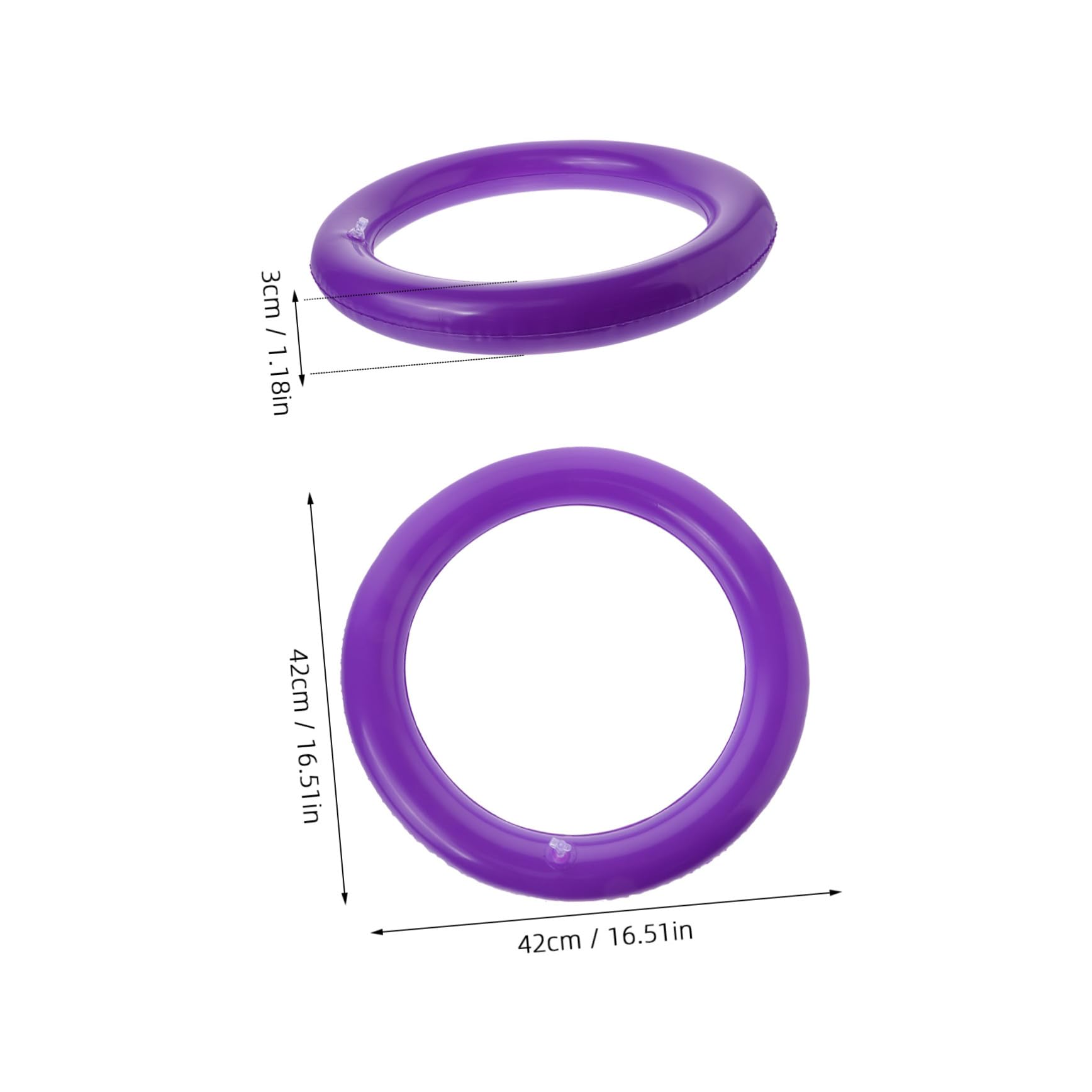 UPKOCH Base de Balle de Yoga Stable avec Anneau Fixe Antidérapant pour Ballon Gym Support Portable Sécurisé pour Exercices de Stabilité et Posture