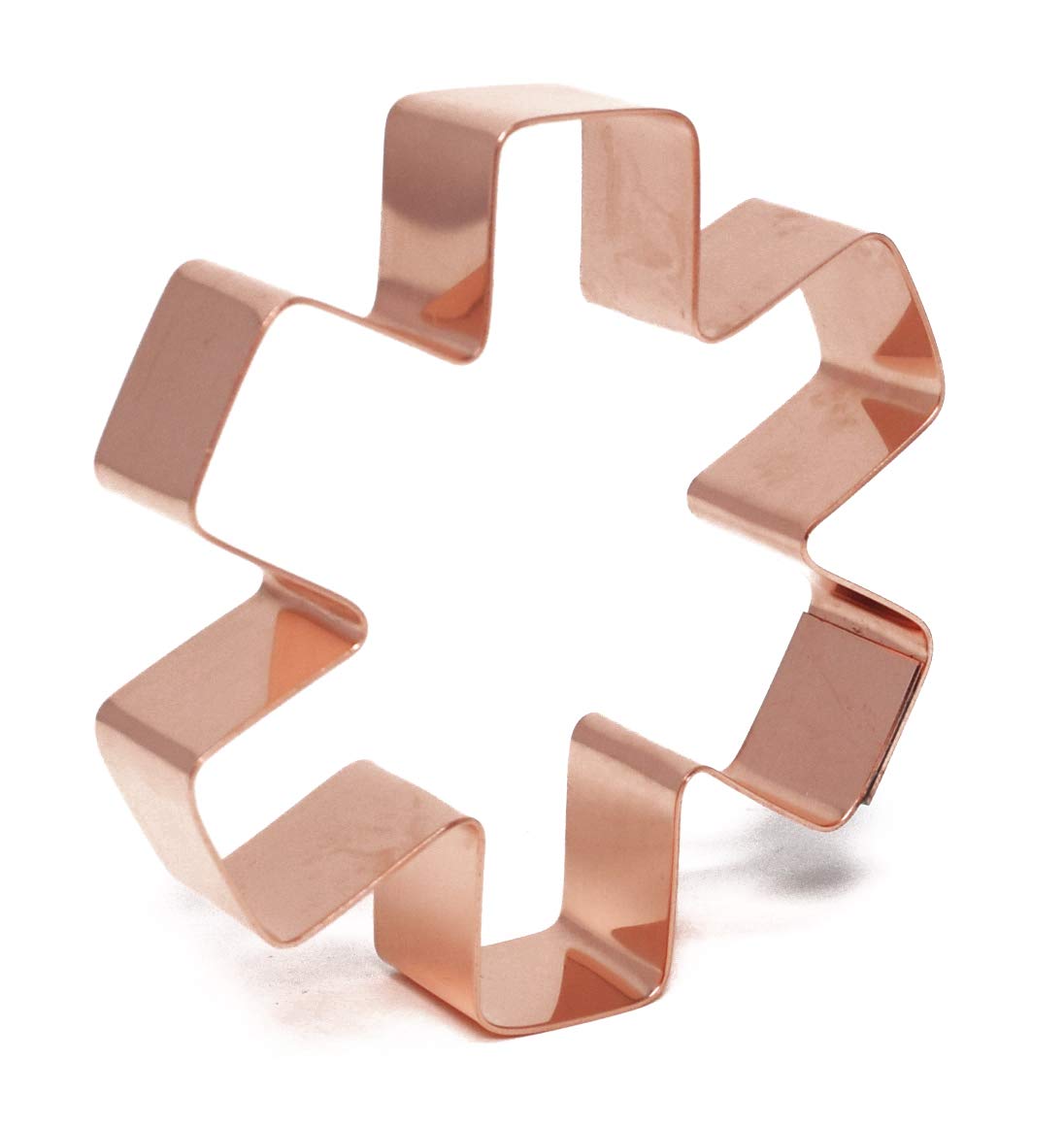 Copper Star Of Life Cookie Cutter – Handmade First Responder Gift