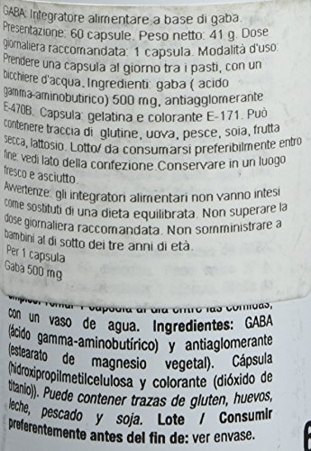 Nutrione Gaba Integratori Alimentari e Dietetici