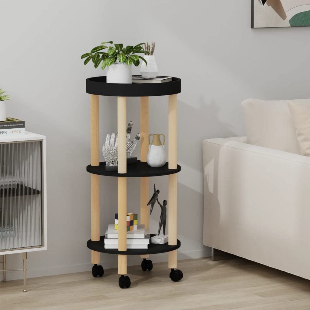 Carrito para servir con ruedas Mangloder que organiza espacios estrechos