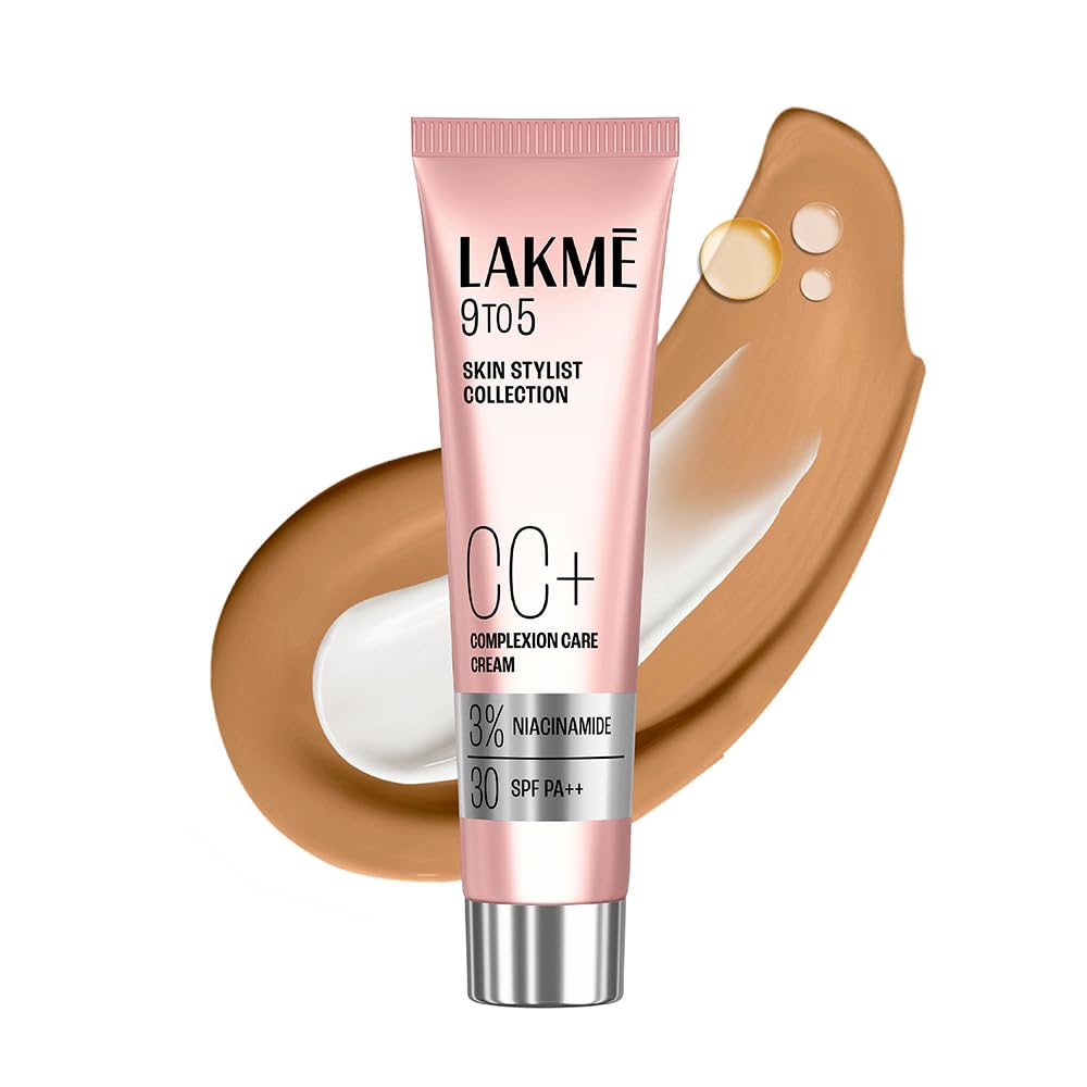 lakmé Lakme 9 to 5 Complexion Care CC Cream, Almond 30g-picture-18