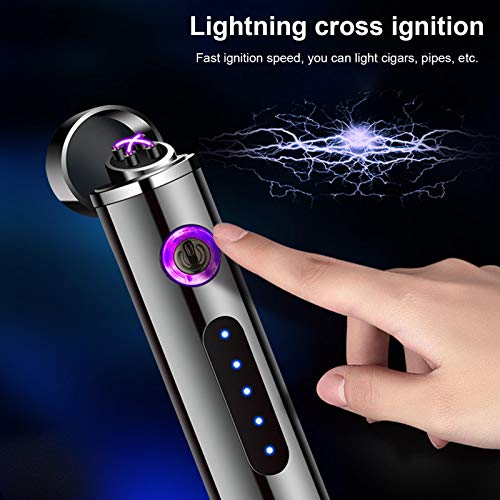 Exuberia Kerzenfeuerzeug, Elektronisch Feuerzeug Stabfeuerzeug Lichtbogen Stabfeuerzeug Arc Lighter Kerzenanzünder Für… – Bild 4